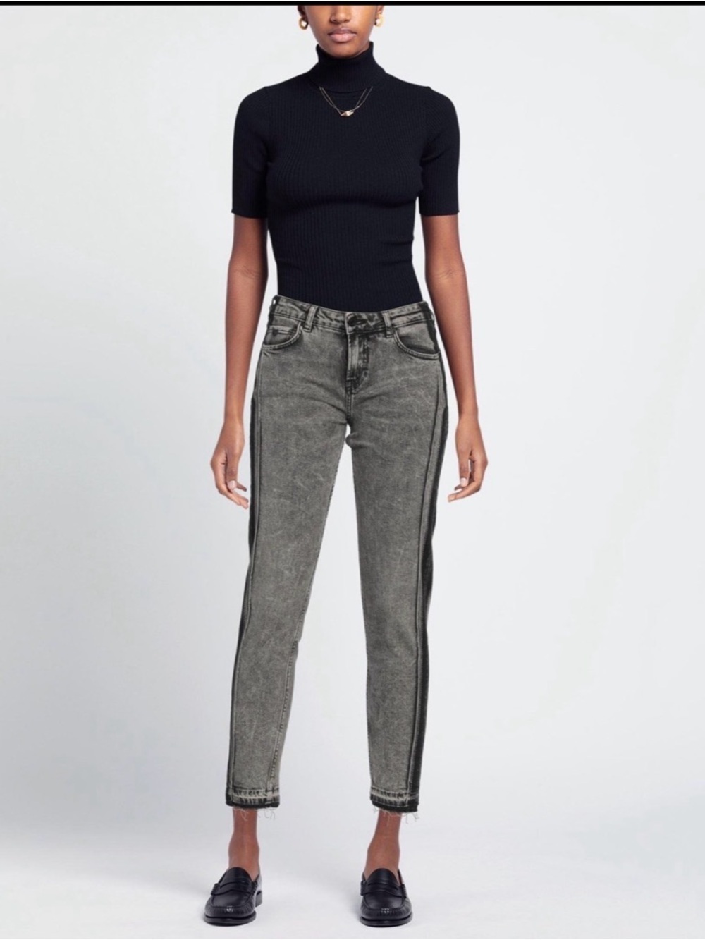 Scotch & Soda The Keeper Black Slim Leg Jeans